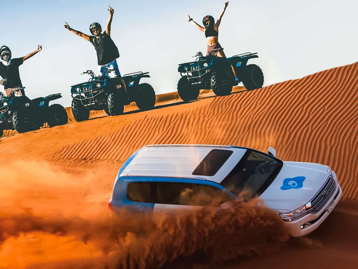 Desert Safari, Quad Bike, Camel Ride & Al Khayma Camp
