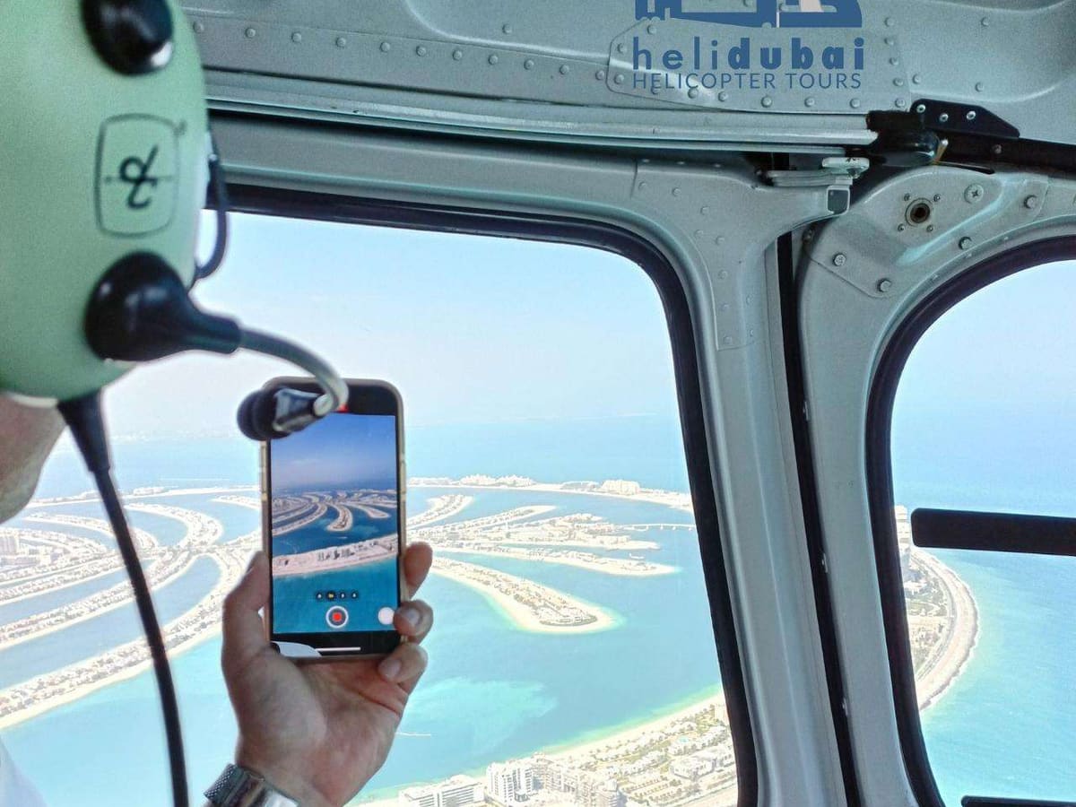 Helicopter Adventure Above The Palm