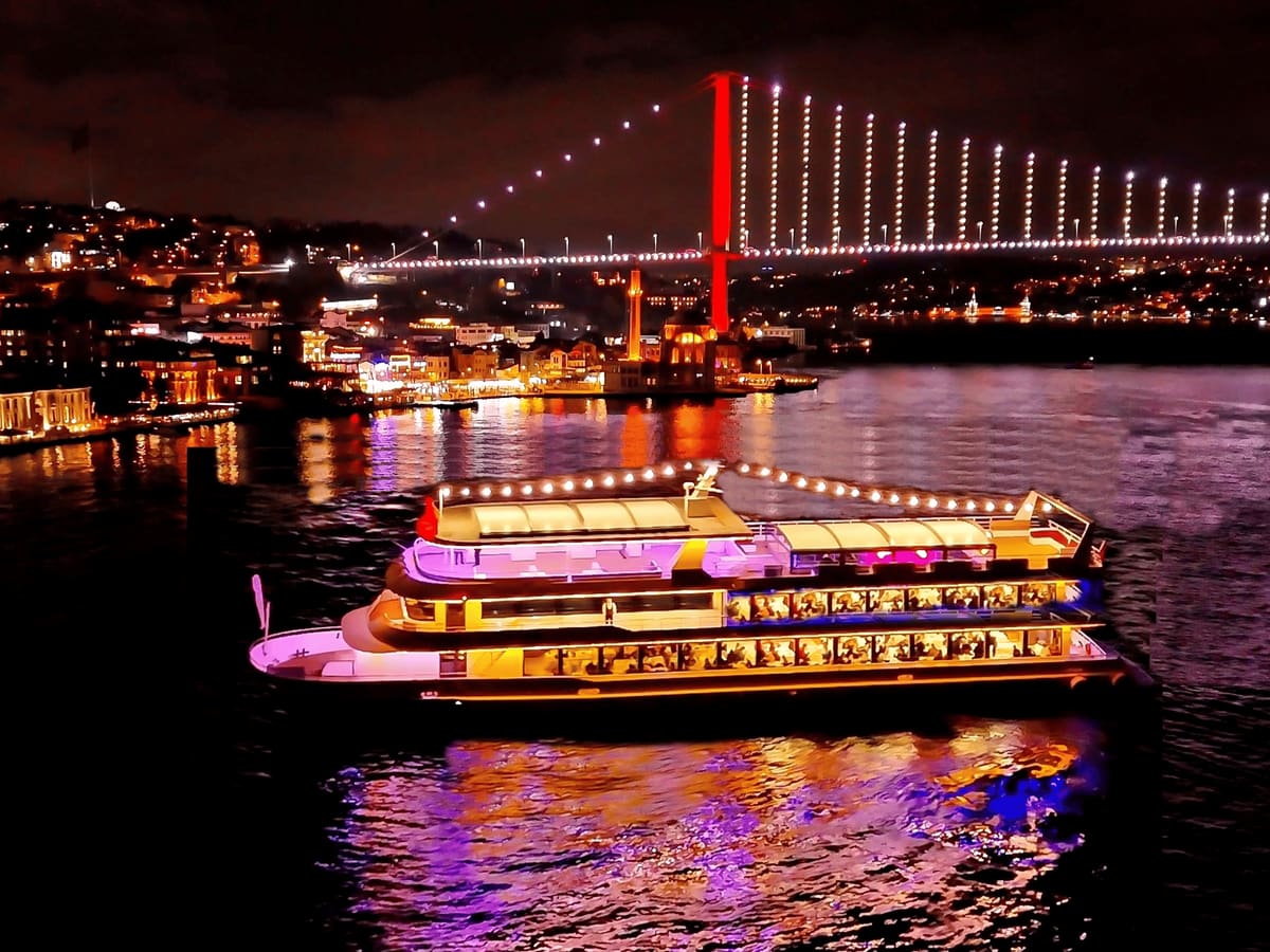 Bosphorus Dinner Cruise & Show with Private Table