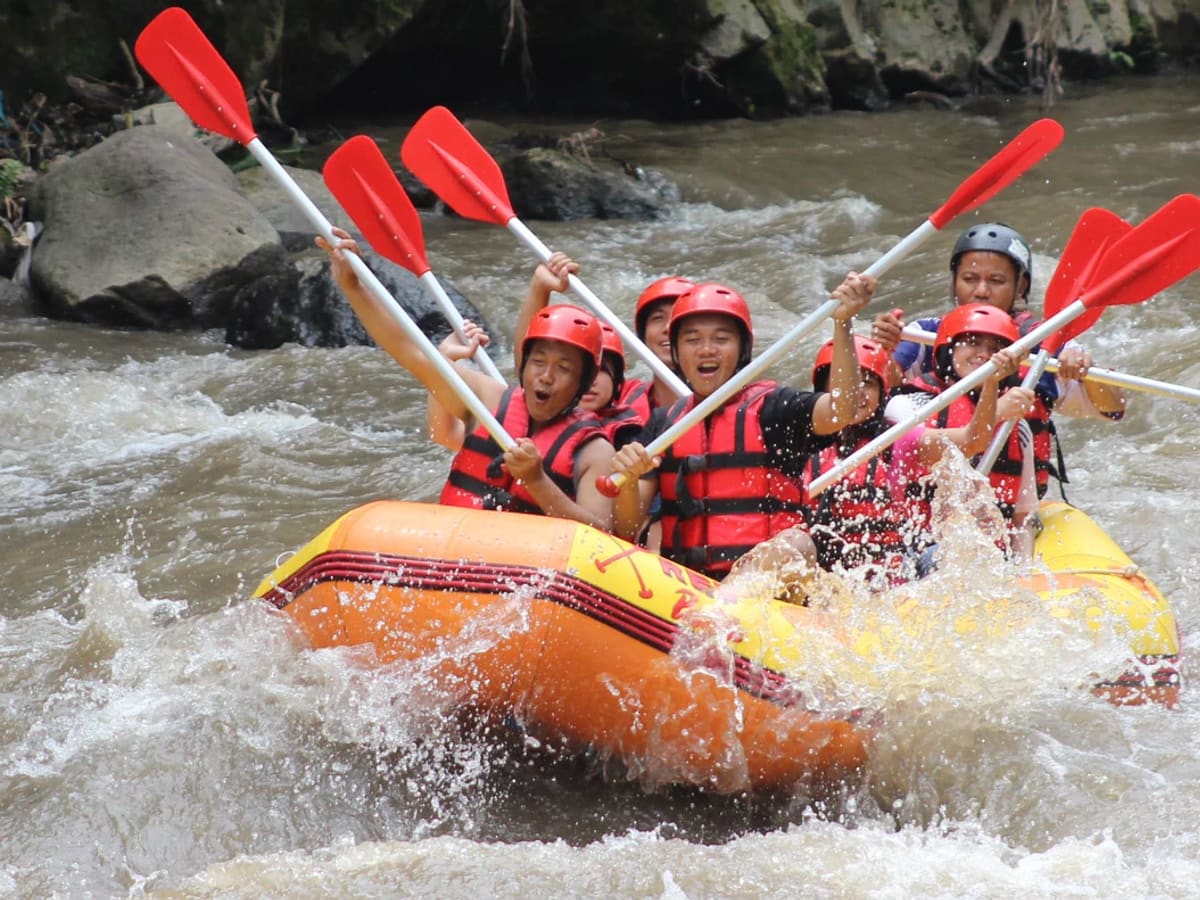 Ayung River White-Water Rafting Experience