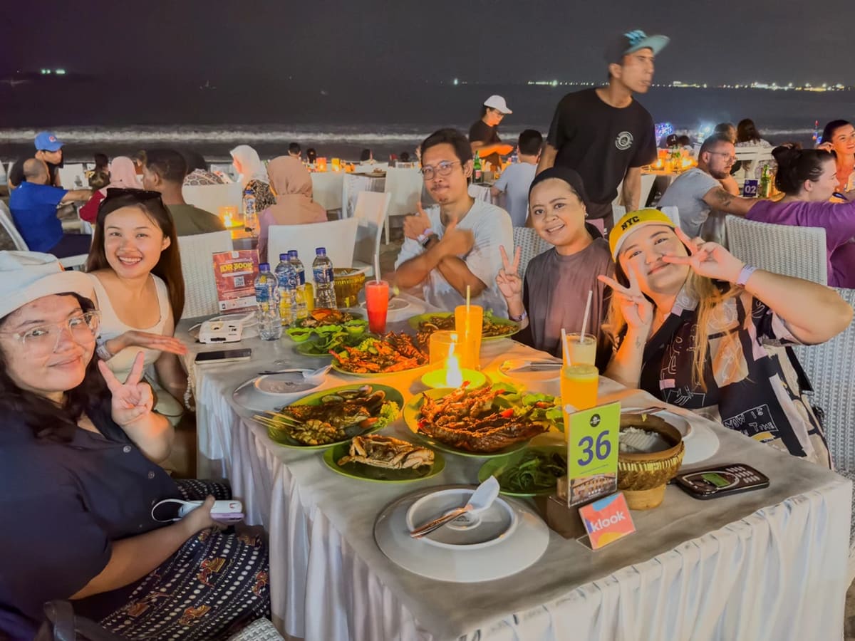 Jimbaran Bay Seafood Sunset Dining Experience