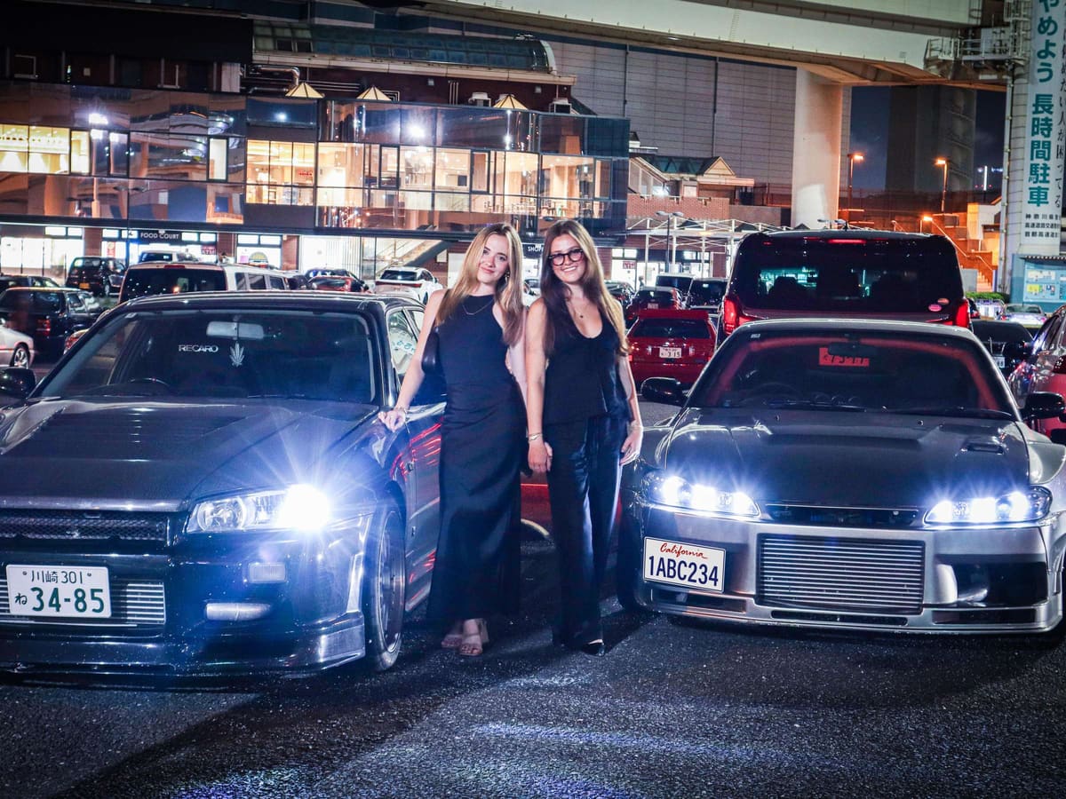 Daikoku：Tokyo Drift JDM carmeet with R34, Supra, Silvia, JDM